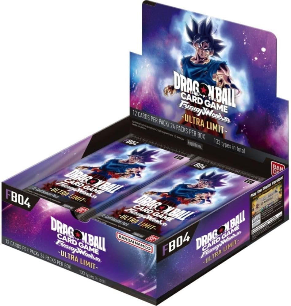Dragon Ball Super Fusion World FW-04 TCG FB04 Ultra Limit Booster Box - 24 Packs